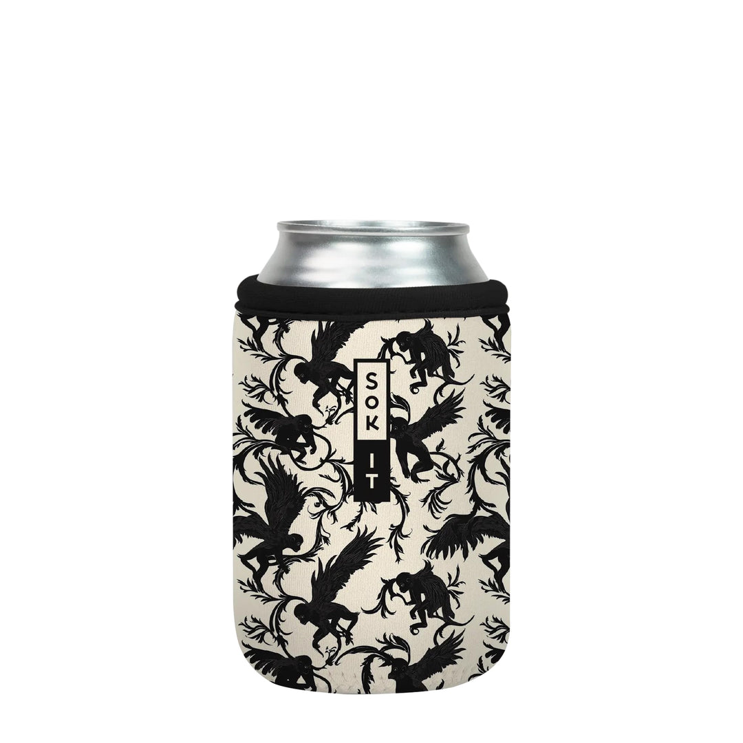 Sok It CanSok Hülle für Bier &amp; Limonade, isolierte Neoprenhülle (Monkey Business, 340 ml Dosenhülle)