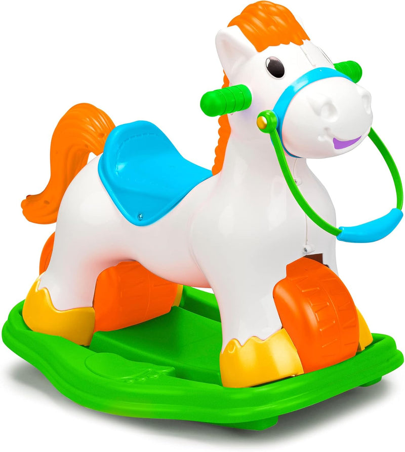 FEBER - Ponyfeber Ride-on, mit Rädern und Wippe, ab 2 Jahre, Famosa (800006280)