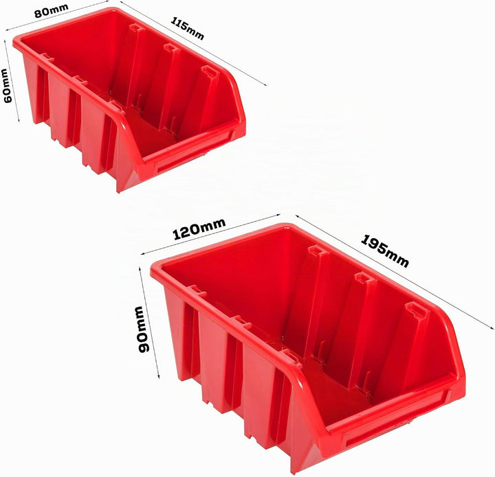 Werkzeugwand 1728 x 780 mm Stapelboxen Werkzeughalter Wandplatte Halterungsschienen Garage Lager Wer