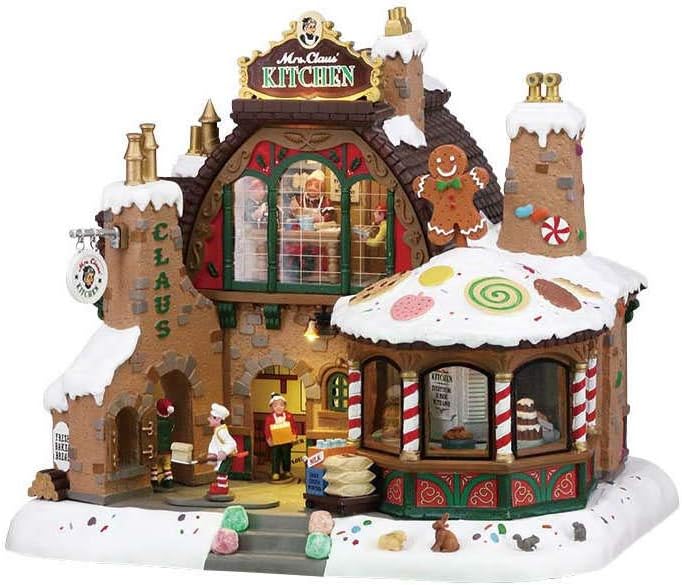 Lemax 85314-UK Santa's Wonderland Sights & Sounds: Mrs. Claus Kitchen