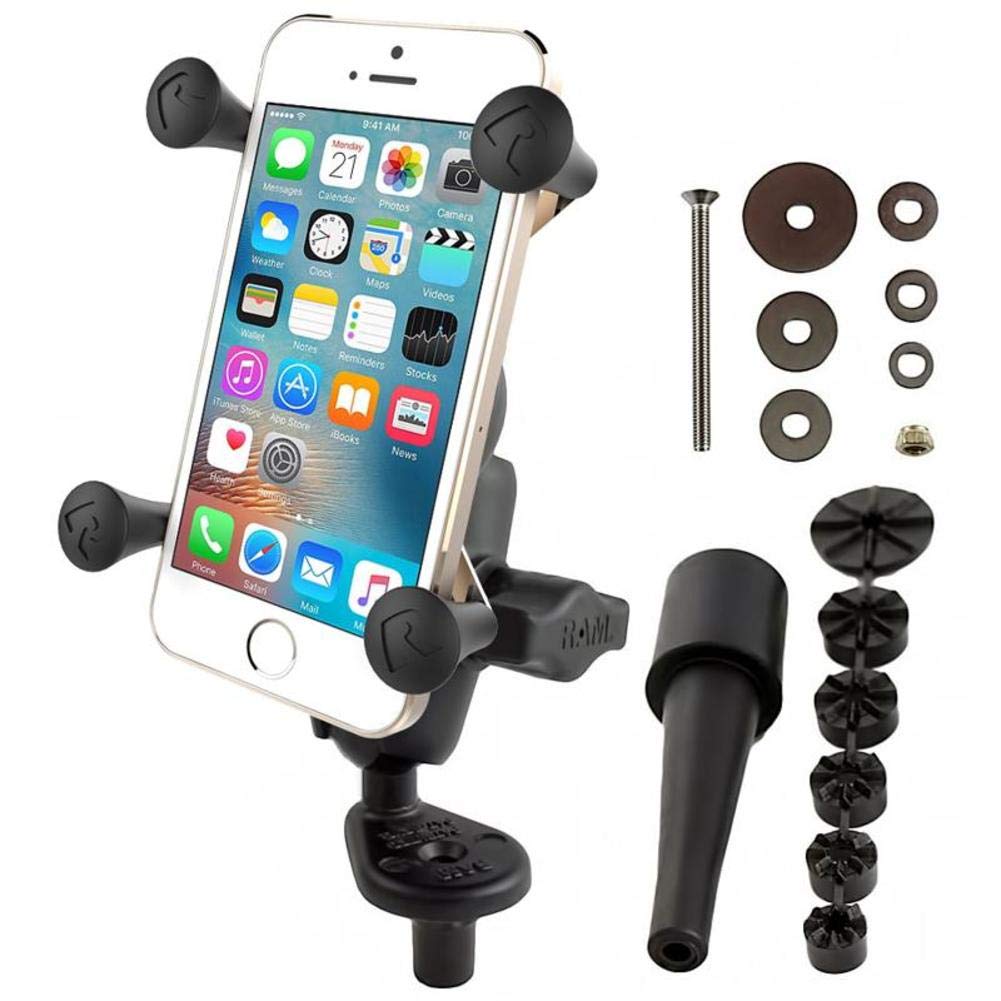 RAM Mounts X-Grip Phone Holder with Motorcycle Fork Stem Base