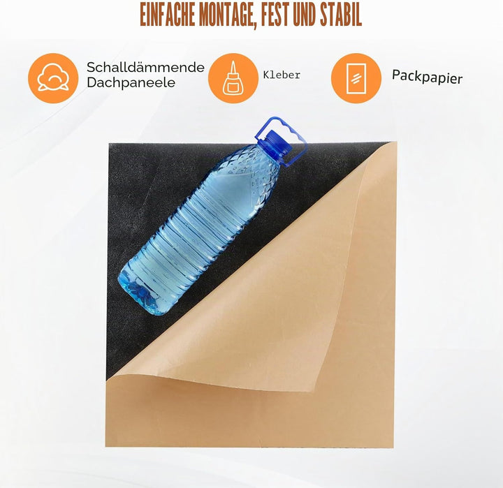 12 Stück Akustikschaumstoff, Akustikschaumstoff Platten Wand, 30 x 30 x 3 cm Schallabsorber, Schalls