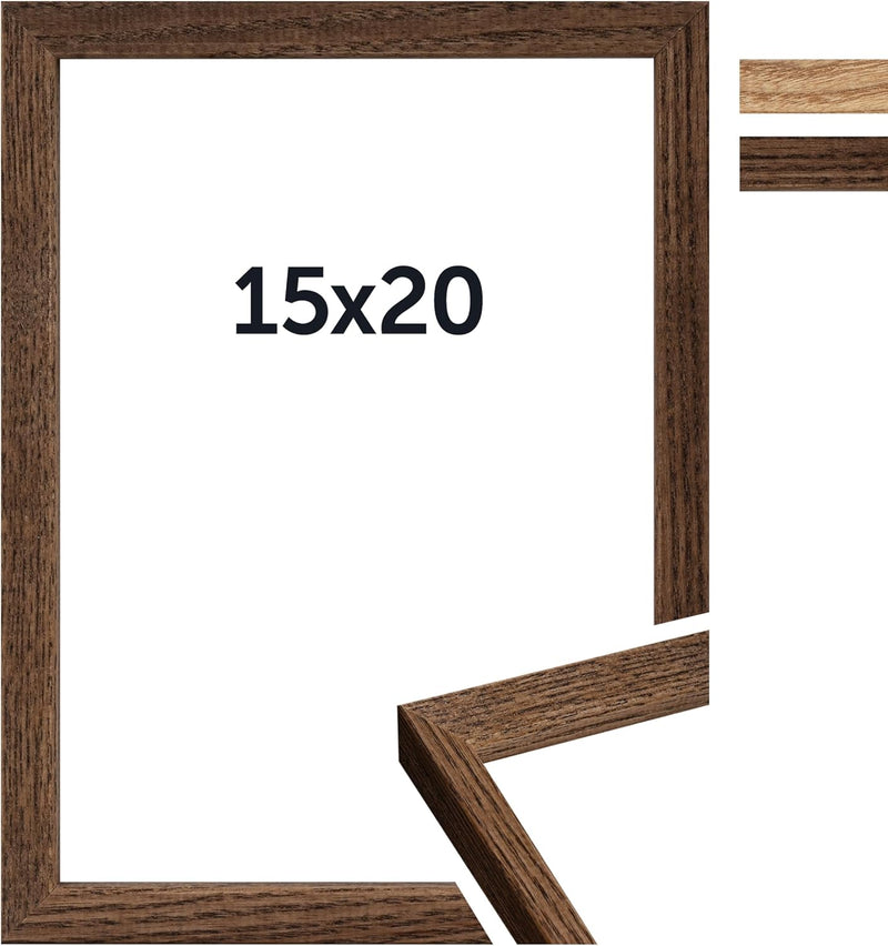 DÖRR Eichenholzrahmen Oakwood Slim dunkelbraun 15x20 15x20 dark brown, 15x20 dark brown