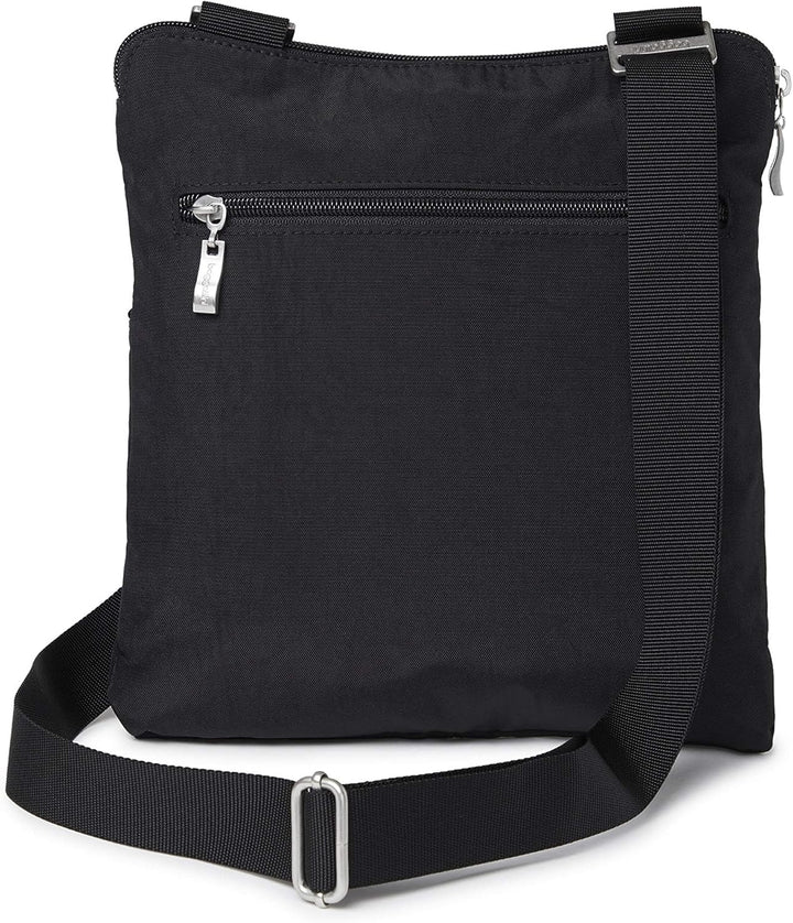 Baggallini Horizon Sac bandoulière, Noir Schwarz, Schwarz