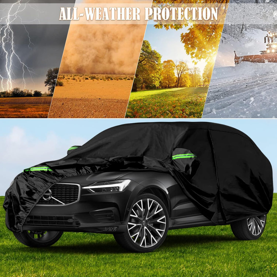 Autoabdeckung Wasserdicht Ersatz für 2008-2023 Volvo XC60, Vollgarage Autoplane Abdeckplane Wasserdi