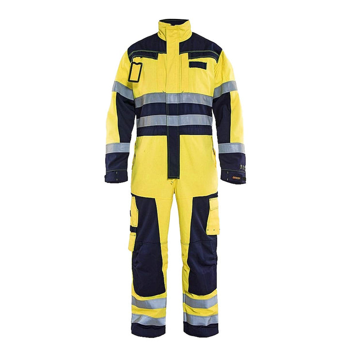 Blaklader 63781514 MULTINORM-OVERALLS, Gelb/Marine, grootte C54, C54