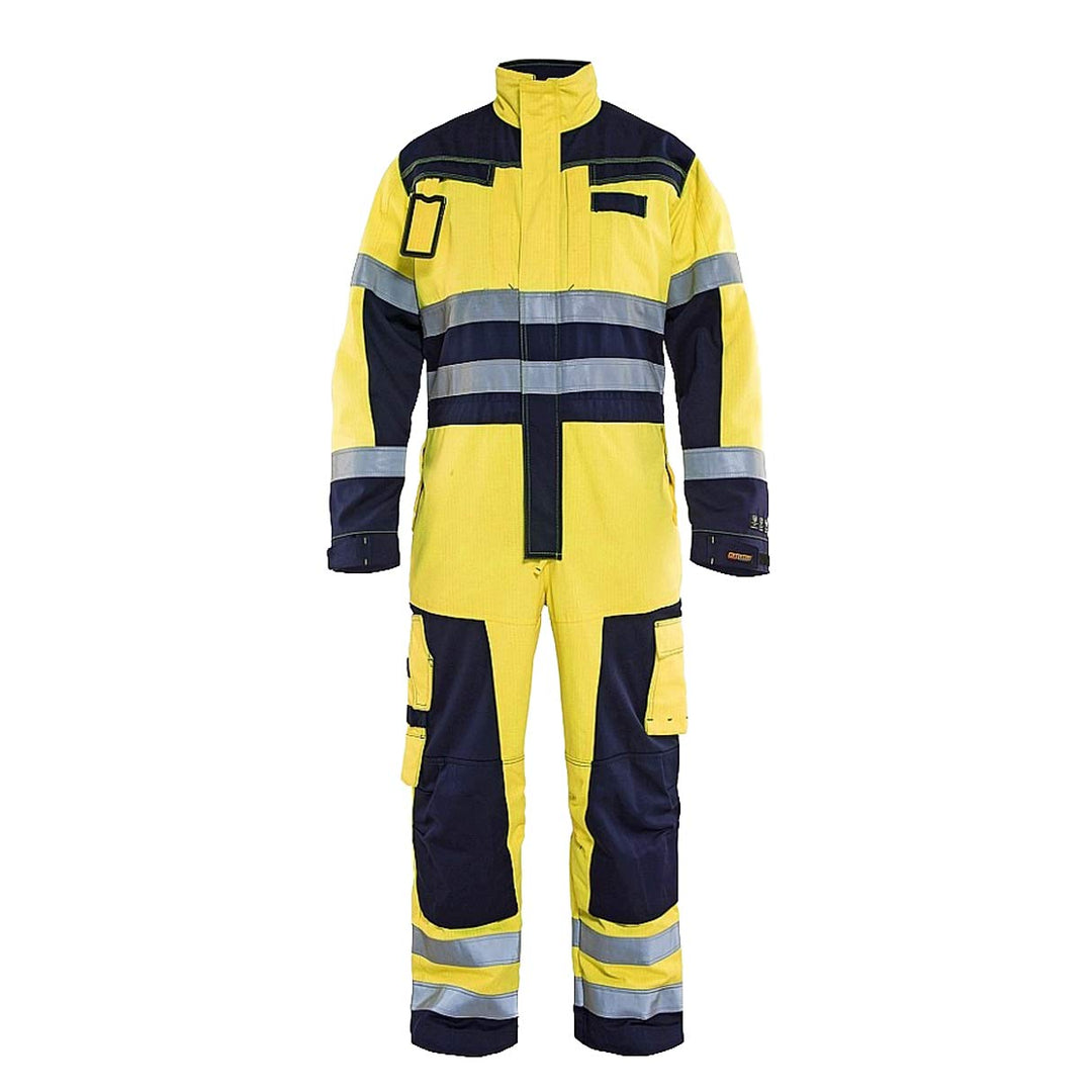 Blaklader 63781514 MULTINORM-OVERALLS, Gelb/Marine, grootte C46, C46