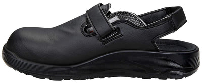 ELTEN Clog MICHEL black ESD SB, Herren, Textil, Stahlkappe, leicht, klassisch, Schwarz, Grösse: 47 4