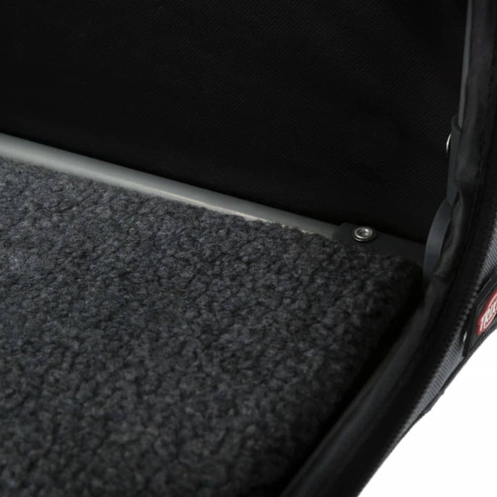 Trixie soft kennel easy reisbench grijs (50X36X33 CM)