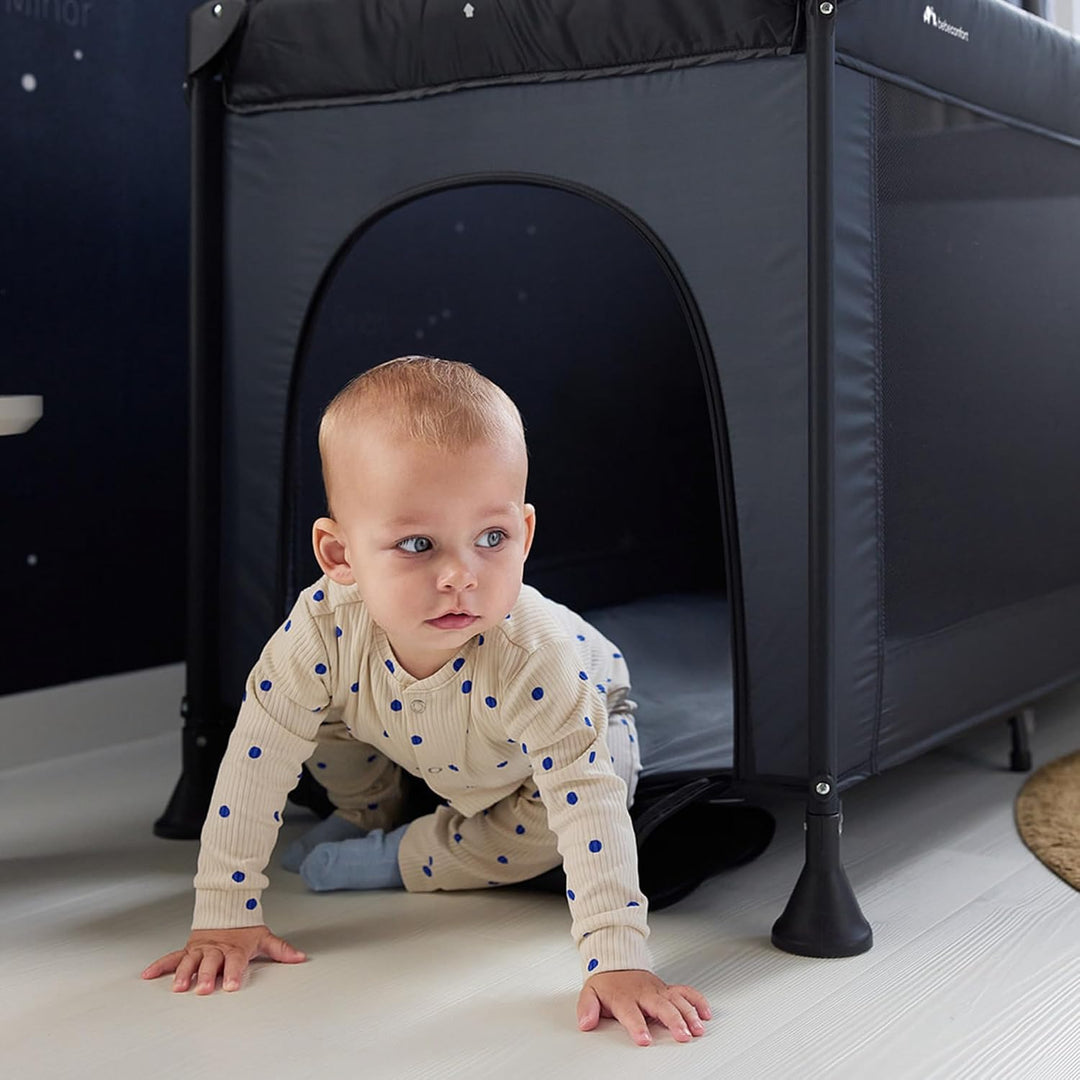 Bebeconfort Sweet Dreams, Baby Reisebett, 0–3 Jahre (0–15 kg), Reisebett leicht für Babys, Grosse ge