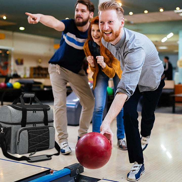 Richolyn Bowlingkugel-Tasche - Bowlingkugel-Tasche Bowling-Tasche,Bowlingtasche für 2 Bälle, passend