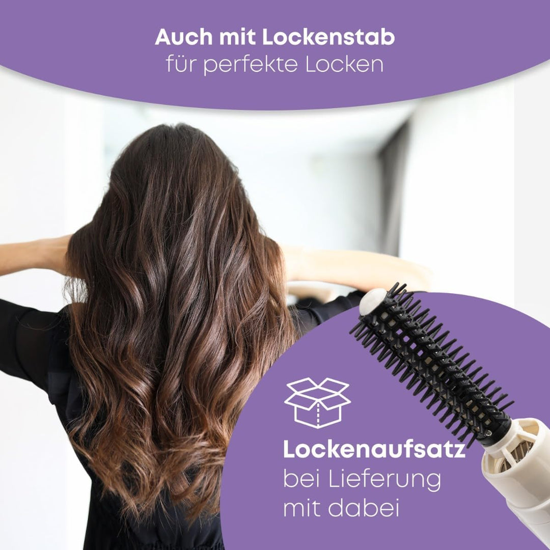 ProfiCare® Trockenhaube | Trockenhauben für Haare | Föhnhaube und Lockenbürste in Einem | Diffuser C