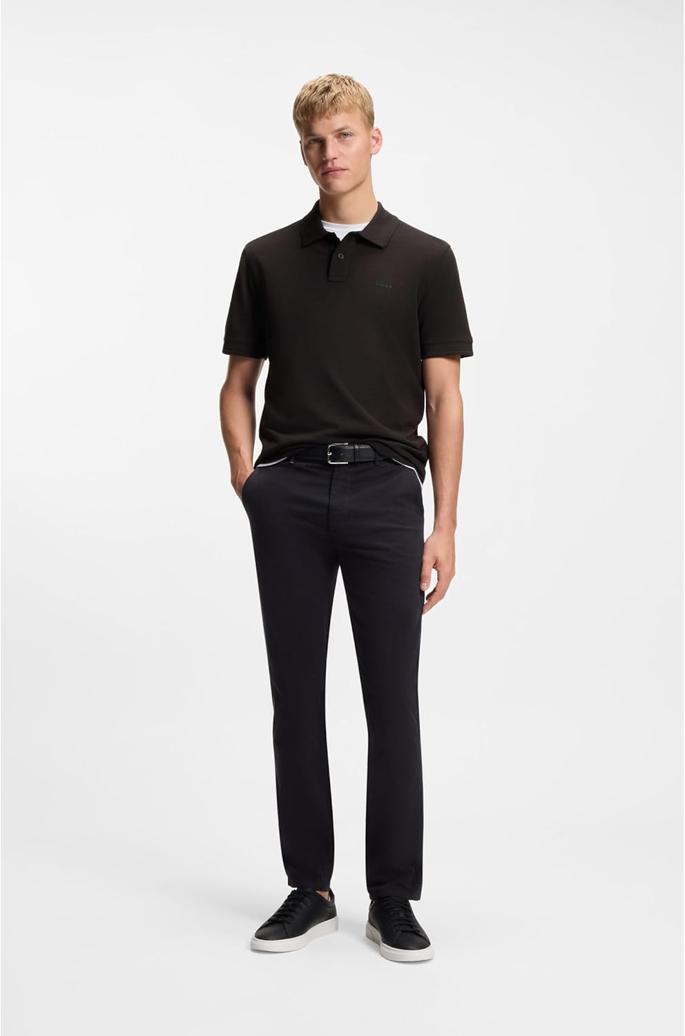 BOSS Herren Prime Polo S Black1, S Black1