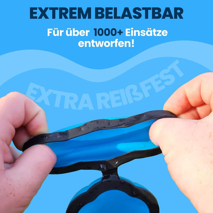 12x Wasserbomben wiederverwendbar in 2 starken Team-Farben [in 1 Sekunde befüllbar] - premium Siliko