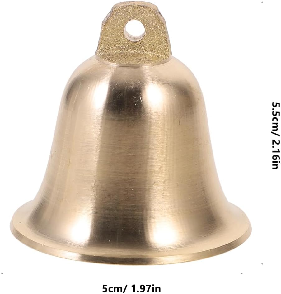 Alipis glöckchen, Messingglocken AnhäNger Vintage Kleine Glocke Metall GlockenanhäNger FüR DIY Winds