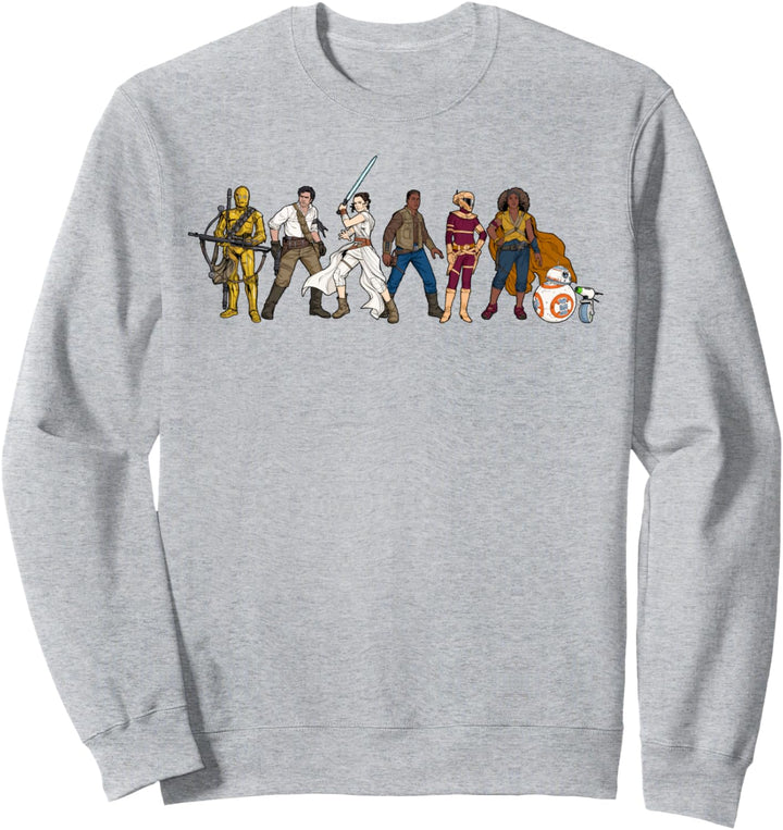 Star Wars: The Rise Of Skywalker Rebel Alliance Line Up Sweatshirt