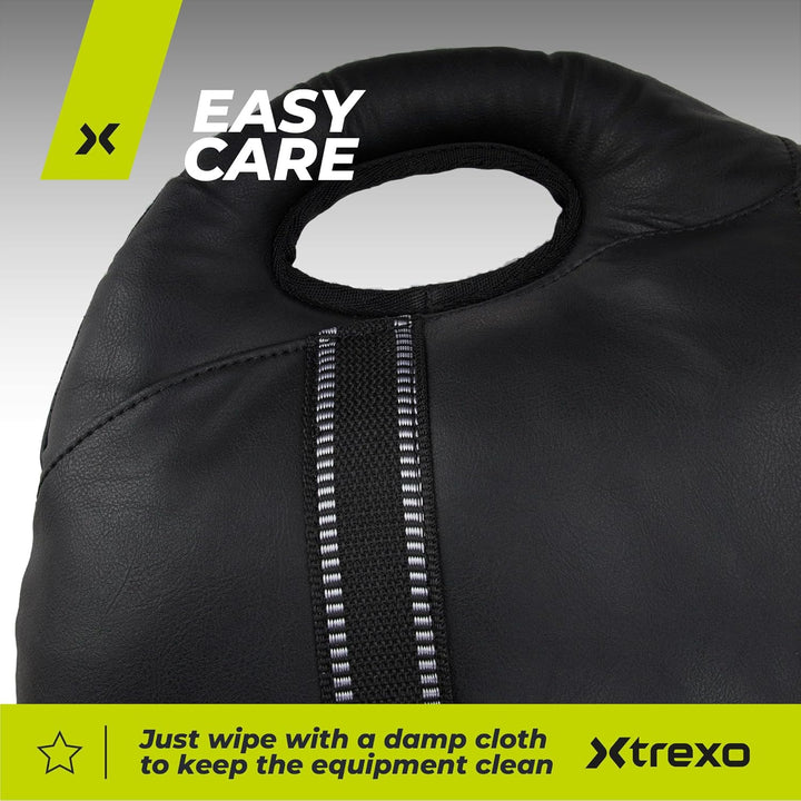 TREXO Bulgarian Exercise Bag 15 kg Krafttraining Fitness Ausdauer Perfekt für Zuhause und Fitnessstu