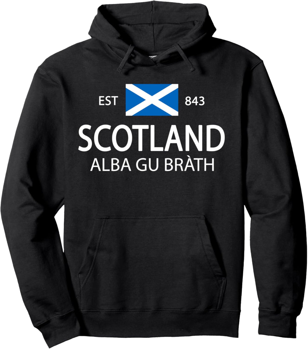 Schottland Flagge Scottish Ancestry Lustiges Schottland Pullover Hoodie