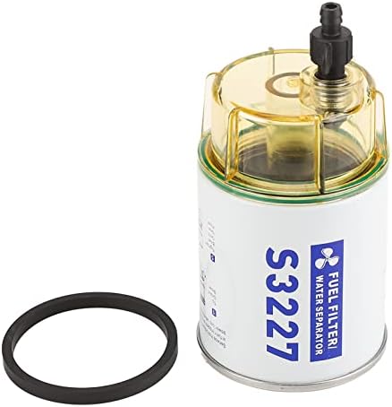 Schiffskraftstoff-Wasserabscheider, S3227 Öl-Wasser-Abscheider-Ersatz-Kraftstofffilter für Schiffe,