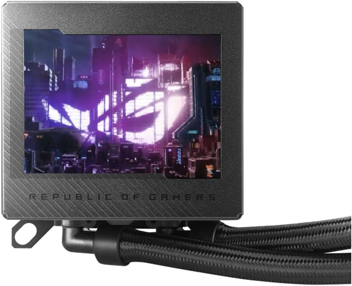 ASUS ROG Ryujin III 360 ARGB All-in-One Flüssig CPU-Kühler (3,5 Zoll LCD, Asetek-Pumpe der 8. Genera
