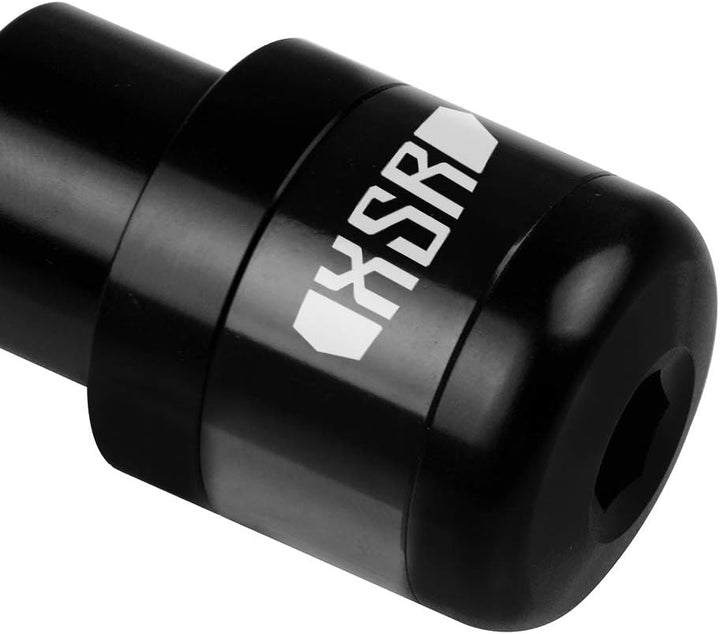 2Pcs Motorrad Lenkerenden Getriebe Balanced Plug Slider Lenker Endkappe Griffe Aluminium für XSR900