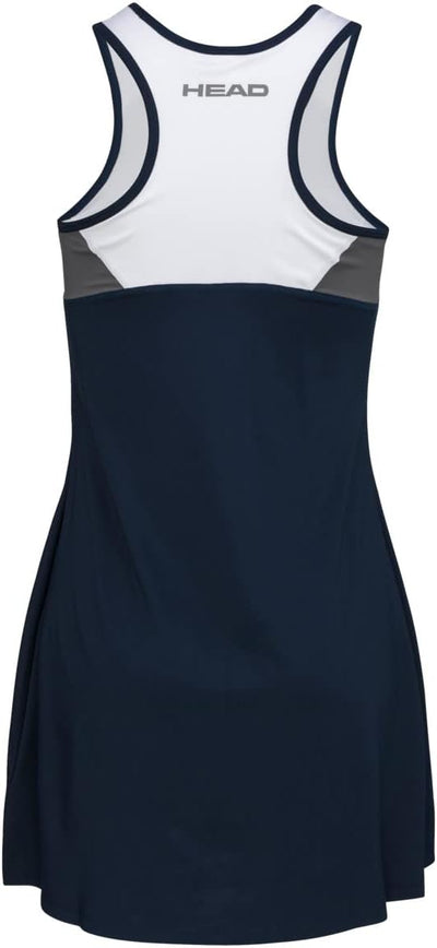 HEAD Damen Club 22 Dress Women Tennis Dress (1er Pack) XL Grau, XL Grau