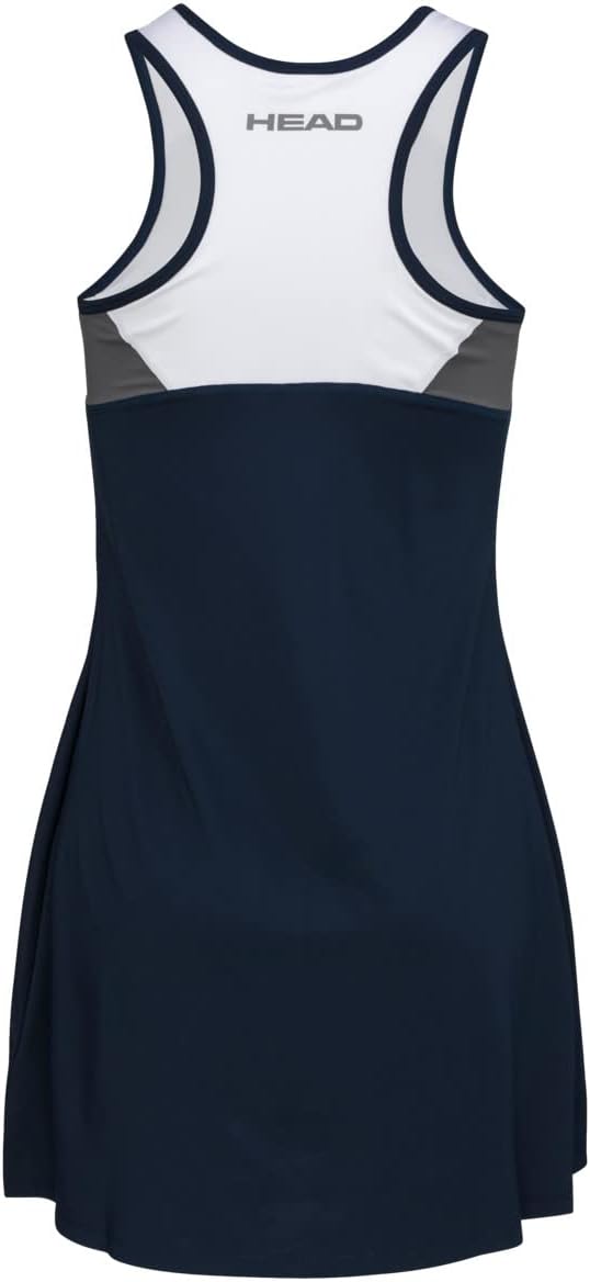 HEAD Damen Club 22 Dress Women Tennis Dress (1er Pack) XS Blau, XS Blau