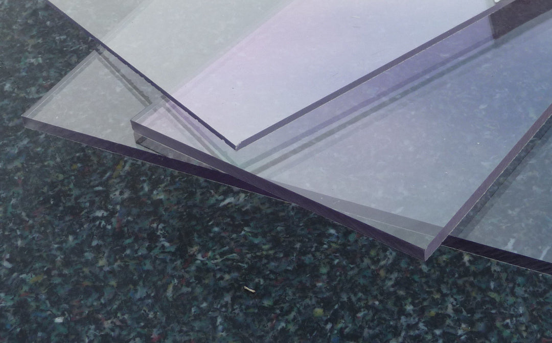 Polycarbonat Platte farblos 1000 x 600 x 20 mm transparent Zuschnitt
