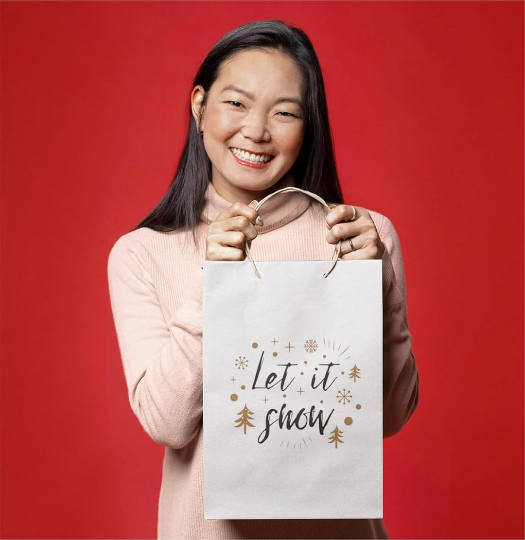 36x Weihnachtstasche Geschenktasche Geschenktüte Weihnachtstüte Geschenktasche für Weihnachten, Niko