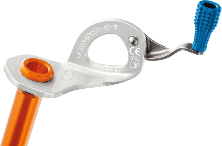 PETZL Unisex – Erwachsene Laser Speed Light Anchors 13cm Gelb, 13cm Gelb