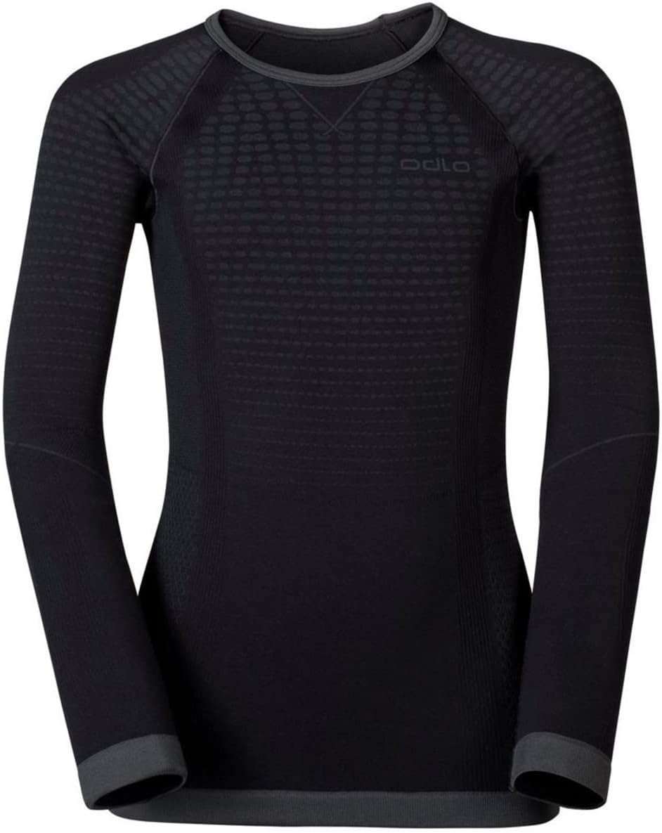 Odlo Thermounterwäsche Kinder Performance Warm I Sportunterwäsche Mädchen Jungen I Langarm Thermoshi