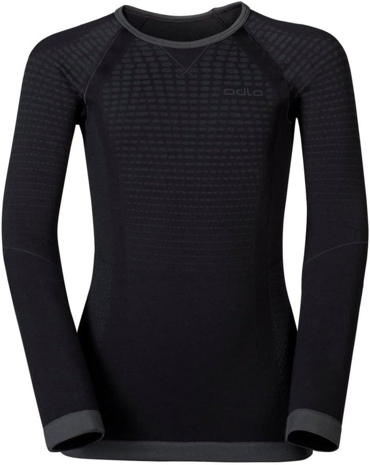 Odlo Thermounterwäsche Kinder Performance Warm I Sportunterwäsche Mädchen Jungen I Langarm Thermoshi