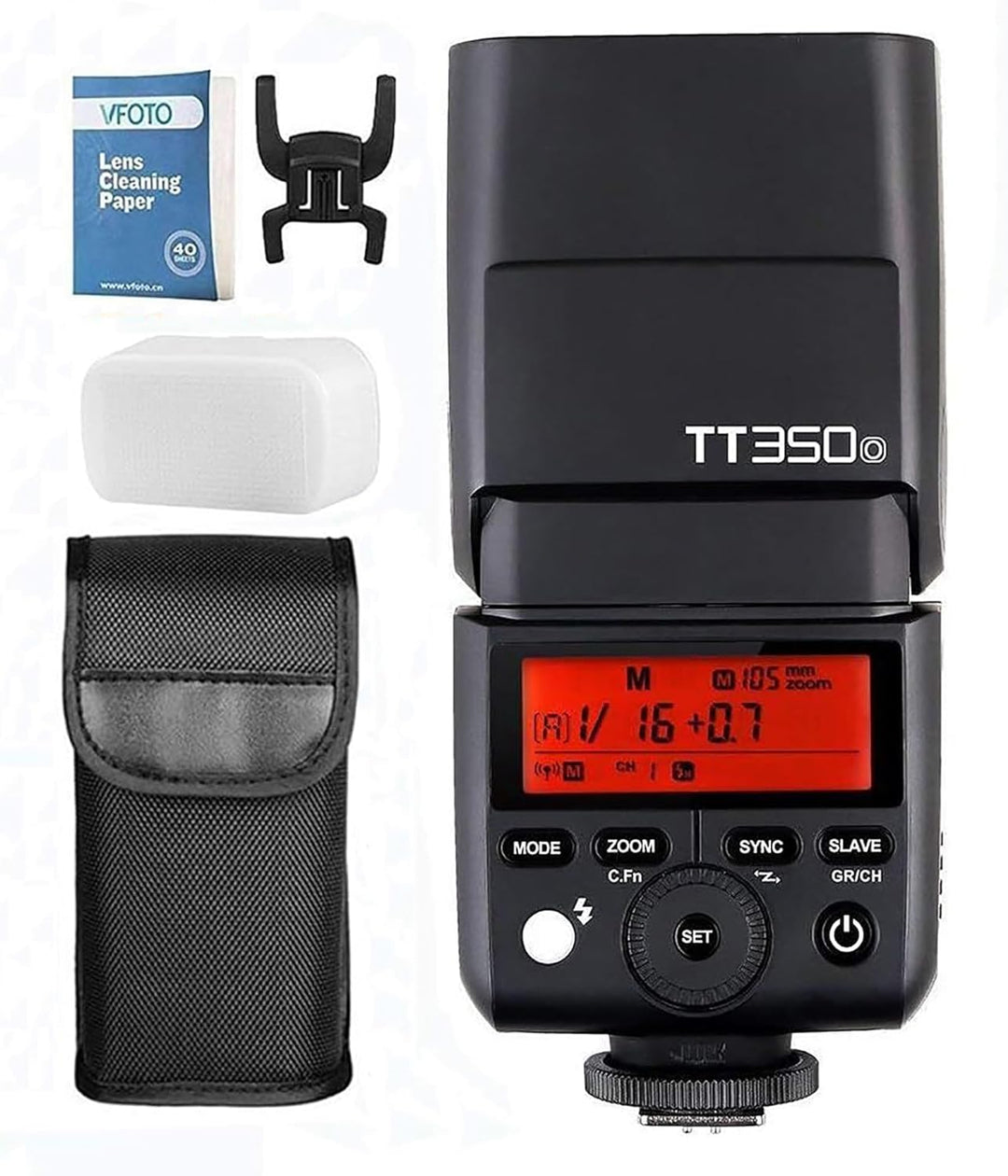 Godox TT350O 2.4G TTL Camera Flash HSS 1/8000s GN36 Speedlite für Panasonic Lumix Olympus DSLR Kamer