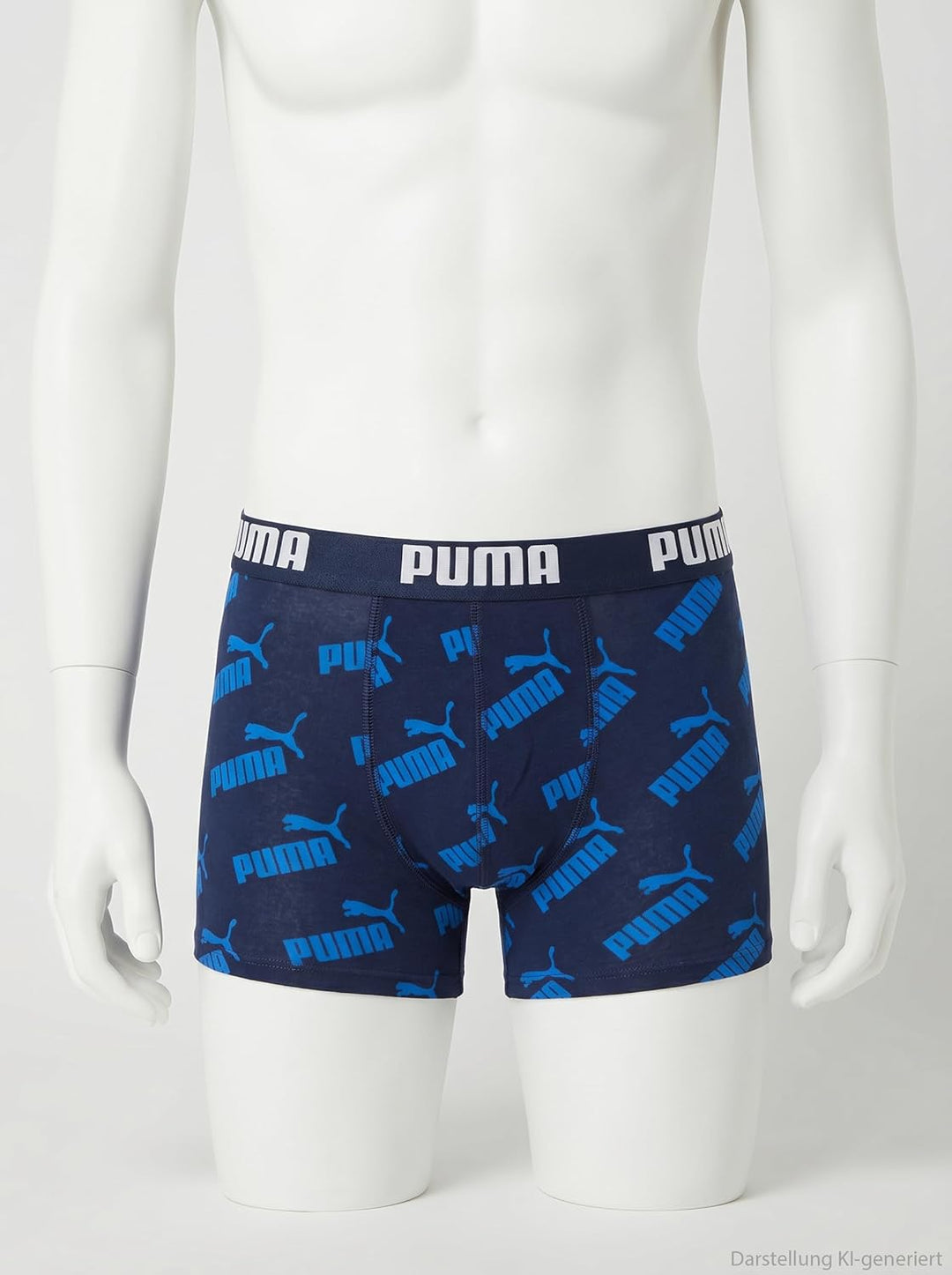 PUMA Children Unisex Boxer Unterwäsche (5er Pack), Blau