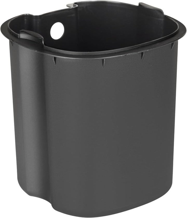 WENKO Kosmetikeimer Mod. Fianema Treteimer 3L weiss mit Bambusdeckel Easy-Close Absenkautomatik Meta