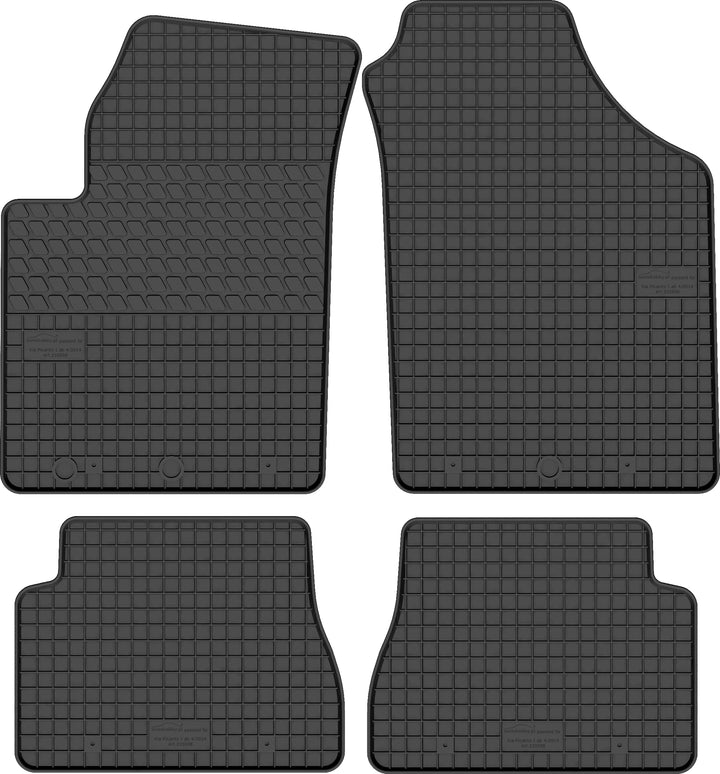 Gummimatten Gummi Fussmatten Satz für Kia Picanto I (2004-) - Passgenau