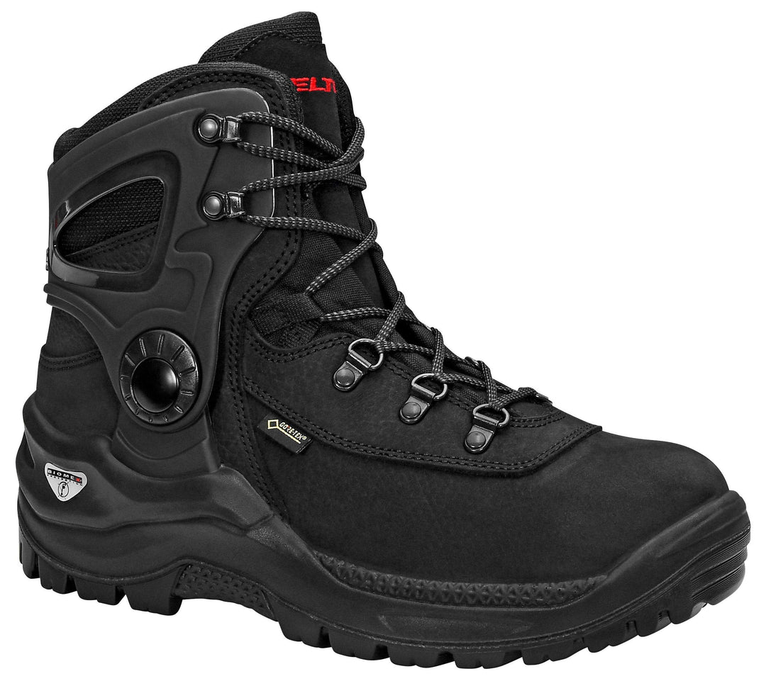 ELTEN Sicherheitsschuhe FUSION GTX S3 CI, Damen und Herren, Leder/Textil, Stahlkappe, robust, Schwar