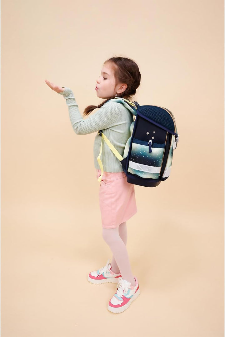 Belmil Classy Schulranzen Set 4 - teilig (403-13/AG/S) M Sparkling Unicorn 2, M Sparkling Unicorn 2