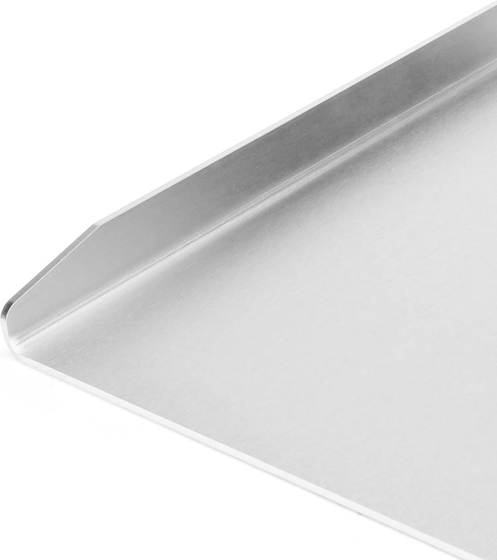 Edelstahl Grillplatte - Plancha 43,5 x 33cm - für Broil King Baron 43.5x33cm - Broil King Baron, 43.
