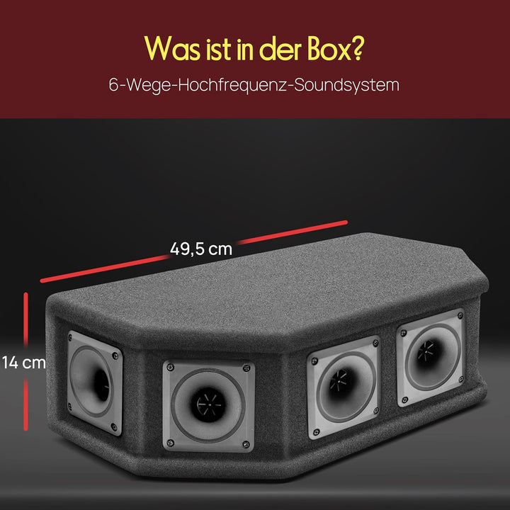 PylePro 300 Watt DJ Lautsprecher Boxen, Party Lautsprecher Passiv Robuste PA Box als Musikanlage 6-W