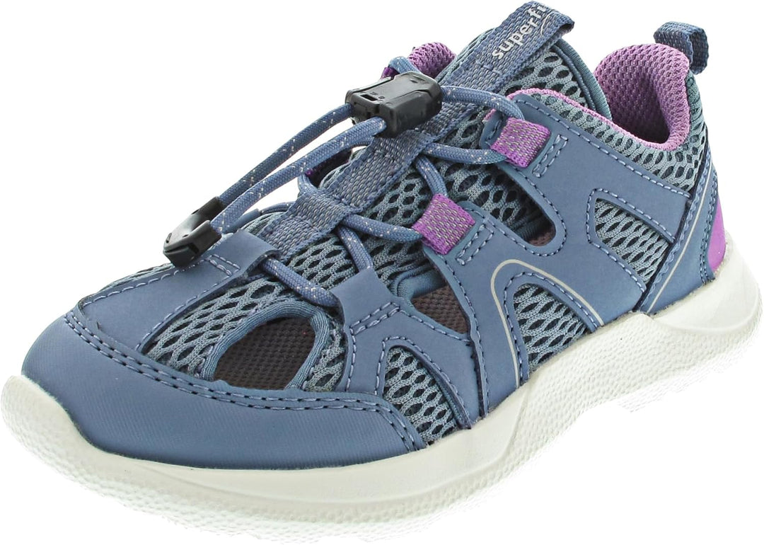 Superfit Mädchen Rush Sneaker 25 EU Blau Lila 8010, 25 EU Blau Lila 8010