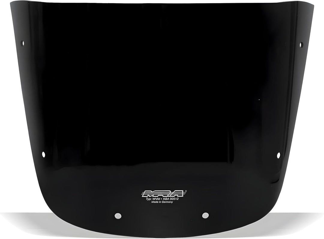 MRA Motorrad-Verkleidungsscheibe Originalformscheibe O schwarz für Kawasaki ZRX 1100/1200 R, Schwarz