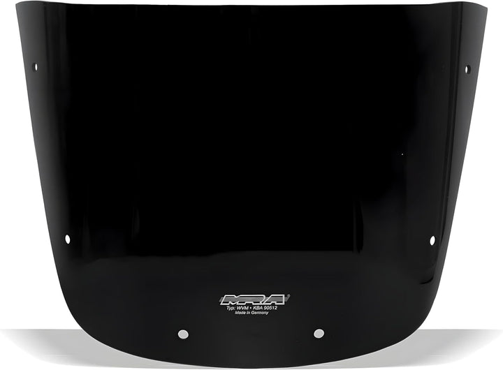 MRA Motorrad-Verkleidungsscheibe Originalformscheibe O schwarz für Kawasaki ZRX 1100/1200 R, Schwarz