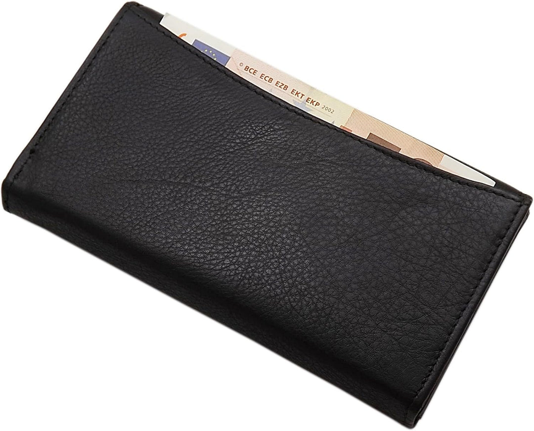 myledershop Echt Kalbsleder Kellnerbörse/Geldbörse/Geldbeutel/Portemonnaie/Portmonaise/Geldtasche/Po