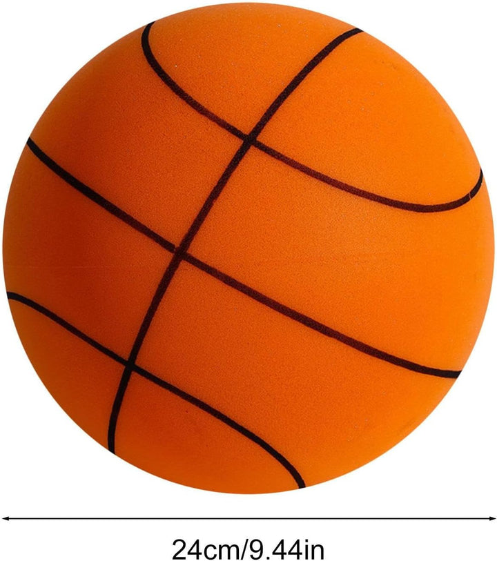Ruhiger Basketball | Quiet Balls Sicherer, Leichter Indoor-Silentball - Hochelastisch Im Labor Silen