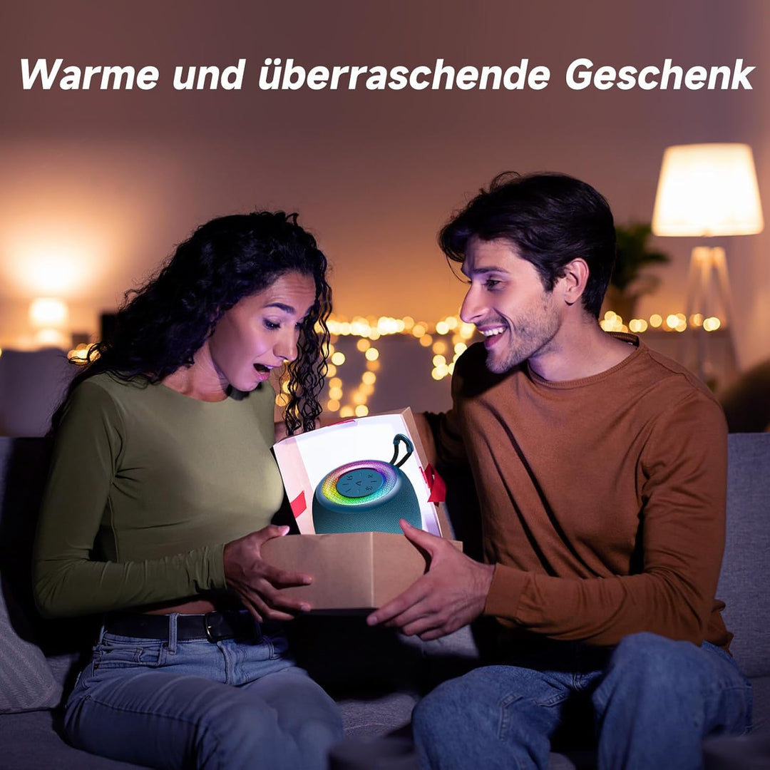 JYX Bluetooth Lautsprecher, 40W Tragbarer Party Lautsprecher mit Bluetooth 5.3, IPX7 Wasserdicht, TW