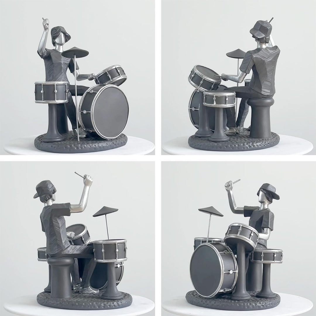 NENBOLEC Musik Dekor Skulptur Modern Figuren Statue Wohnzimmer Kunst Arts Polyresin Geschenk 21cm