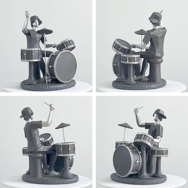 NENBOLEC Musik Dekor Skulptur Modern Figuren Statue Wohnzimmer Kunst Arts Polyresin Geschenk 21cm