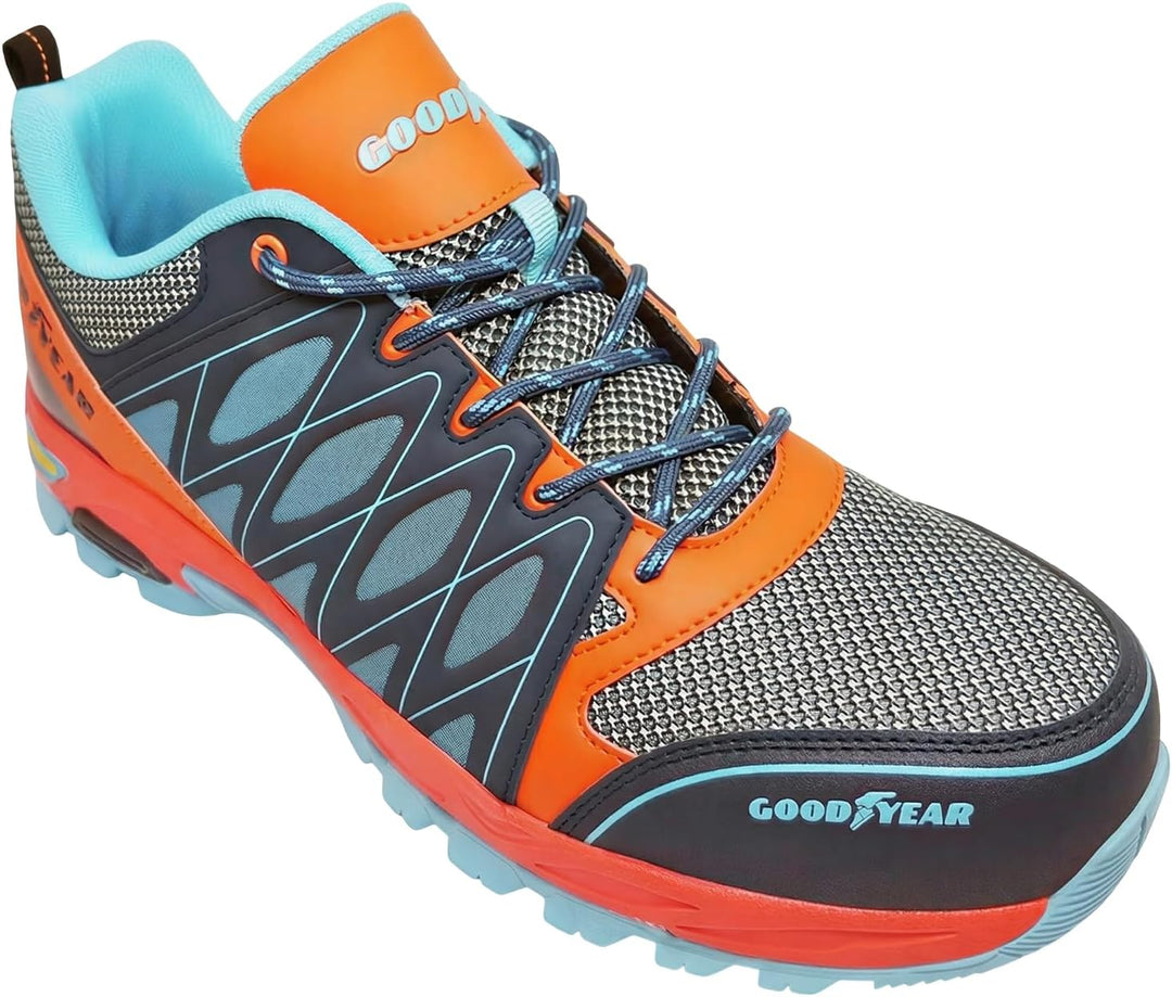 Goodyear Unisex Erwachsene Construction Boot, Orangeblau, 46 EU Orangeblau 46 EU, Orangeblau 46 EU