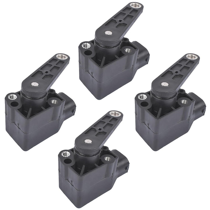 Woosphy 4x Höhensensor Xenonlicht Niveau Sensor Ersatz für A/B/C/E/M/S-Klasse CLC/CLK/CLS/SLK W210 R